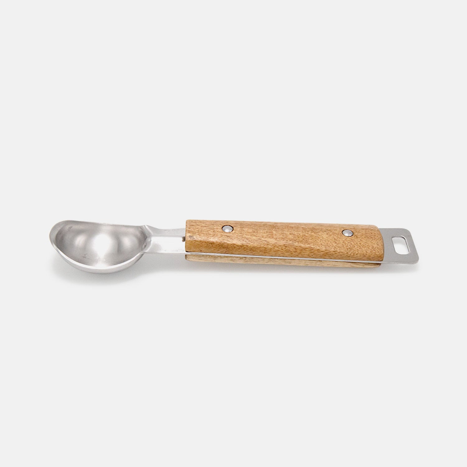 Hardwood Ice Cream Scoop