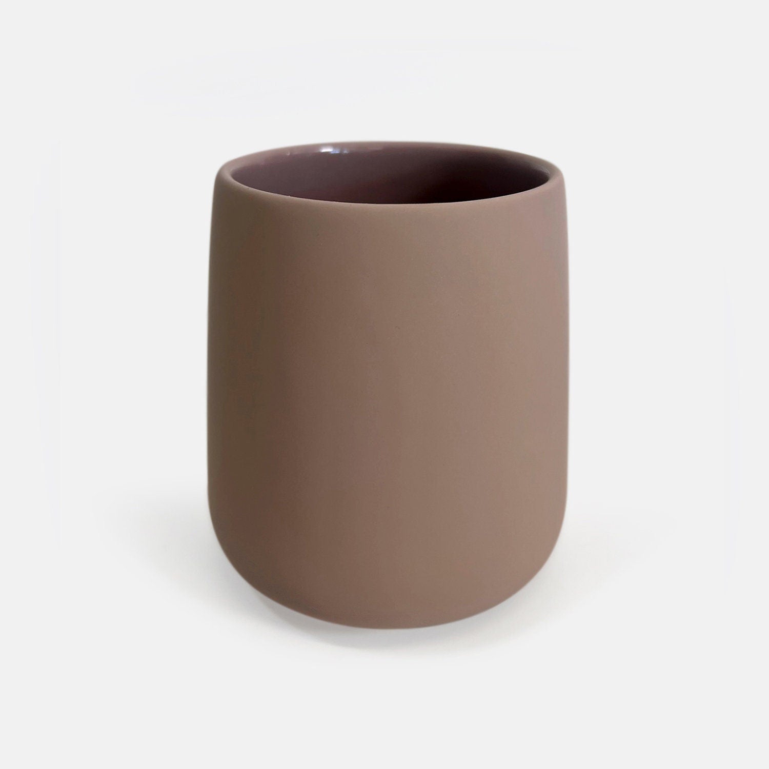 Tranquil Elegance Matte Glaze Ceramic Cup