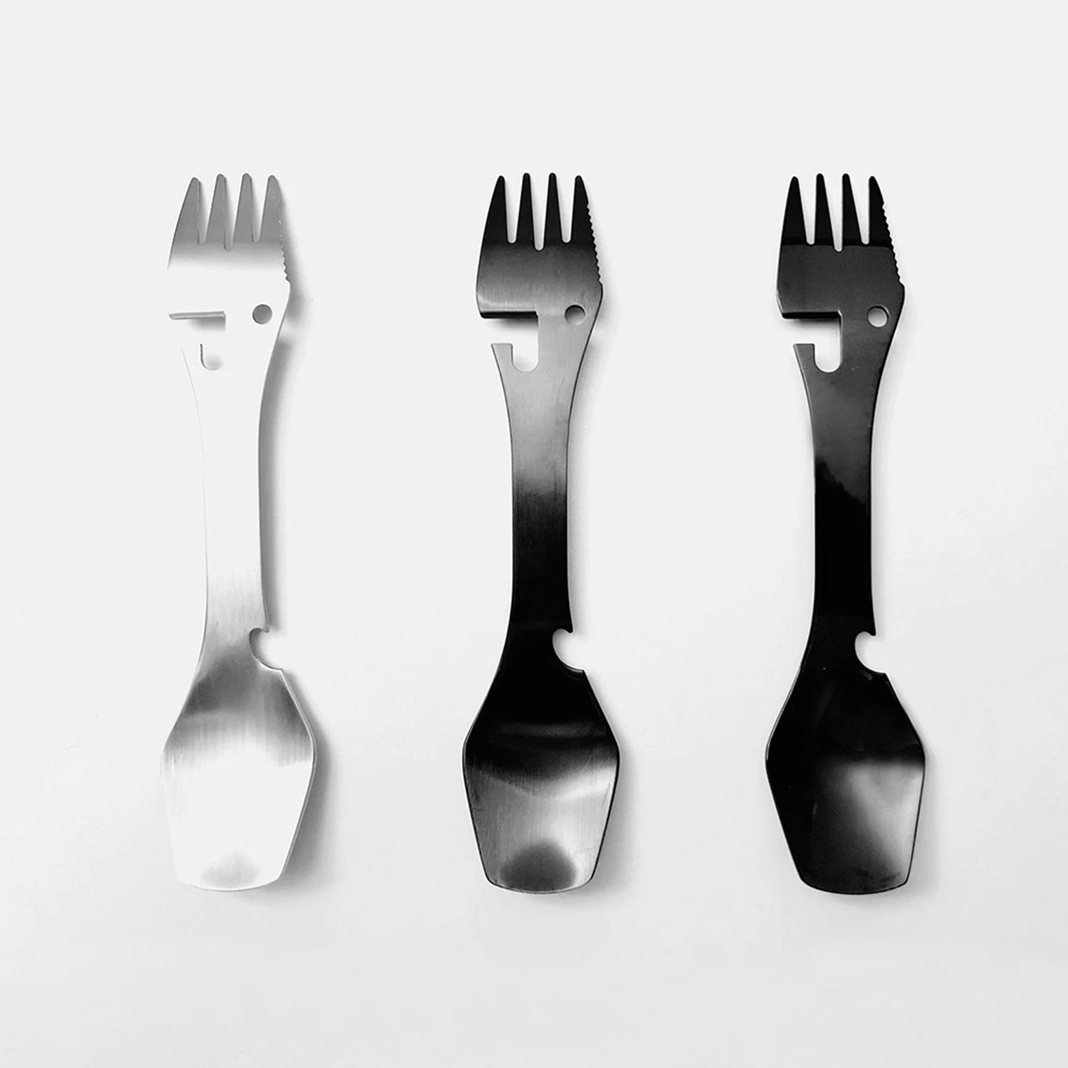 5 in 1 New Multifunctional Stainless Steel Fork Spoon Cutlery