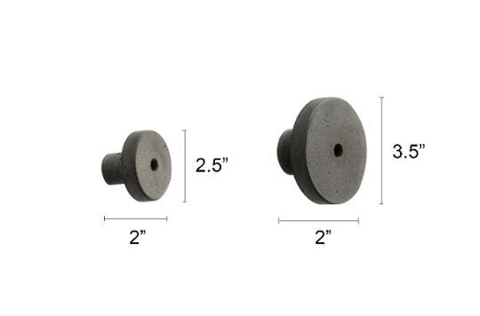 Contemporary Concrete Hanging Wall Hooks – MMEP.