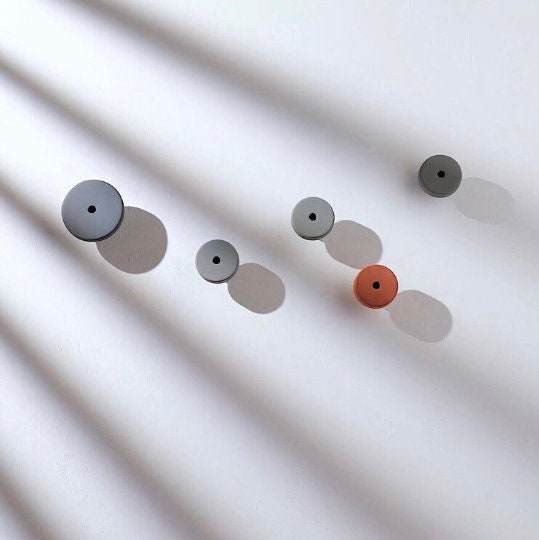 Contemporary Concrete Hanging Wall Hooks – MMEP.