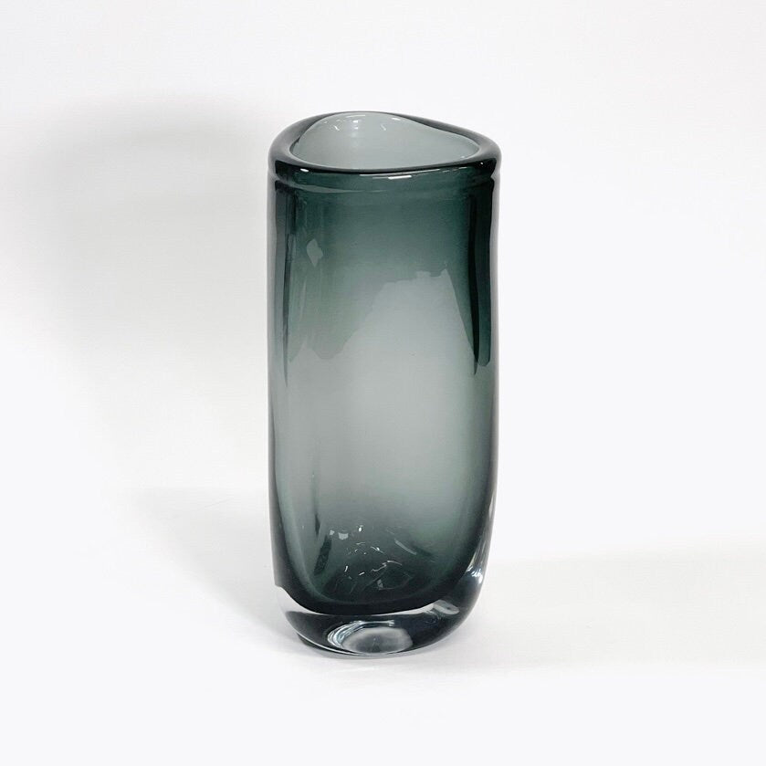 Modern Triangle Gradient Glass Flower Vase | Decorative Glass Vase