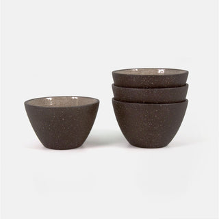 Handmade Ceramic Speckled-glazed Mini Cup Set / Coffee Shot and Tea Cups