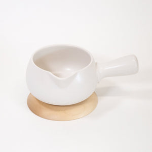 Circular Wooden Doughnut Trivet