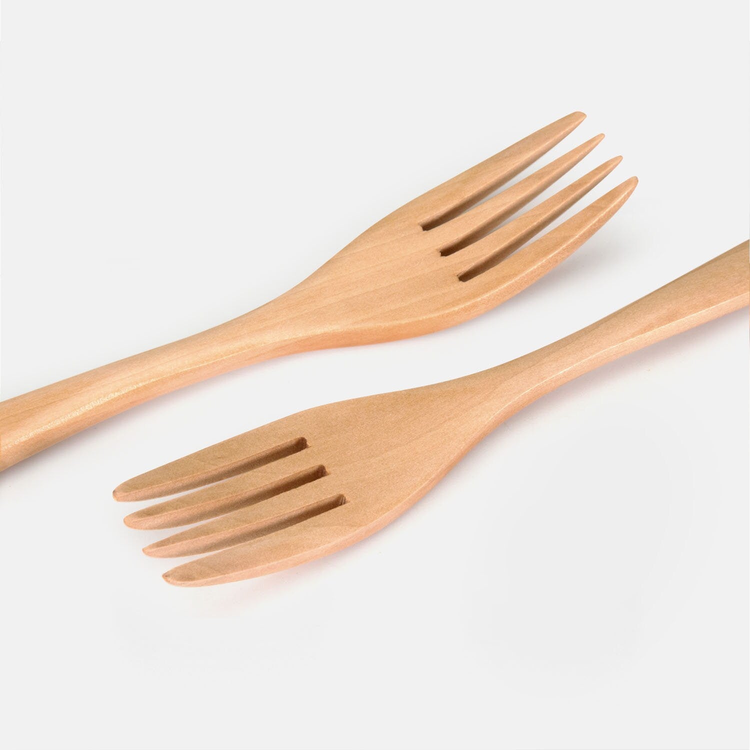 Wooden Table Fork Set 5