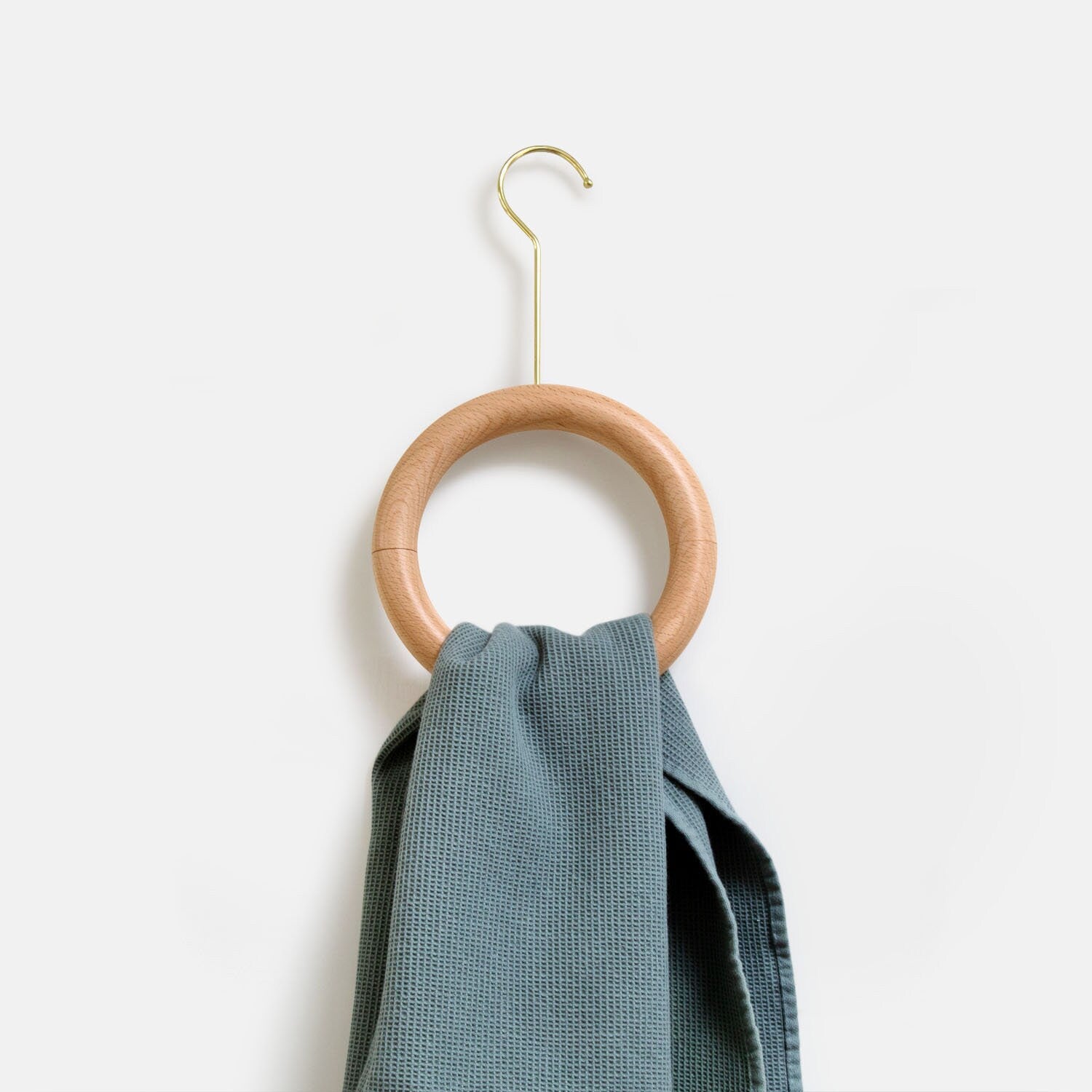 Donut Coat Hanger/ Wood Coat, Hat, Scarf Hook/ Home Accessories
