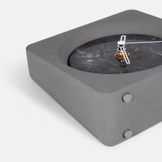 Modern Marble Cement Table Clock