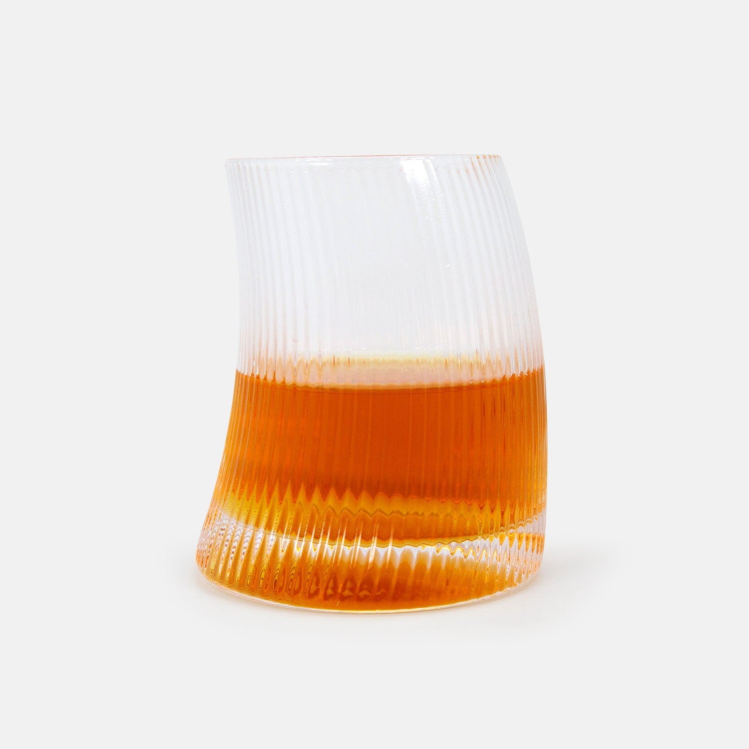 Swerve Drinking Glass / Stylish Curve Drinkware